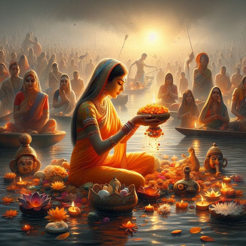 "Embracing the Sun: The Spiritual Journey of Chhath Puja"